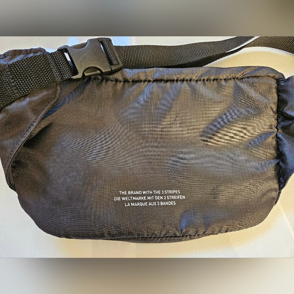 Adidas Black Waist Bag - Picture 2 of 6